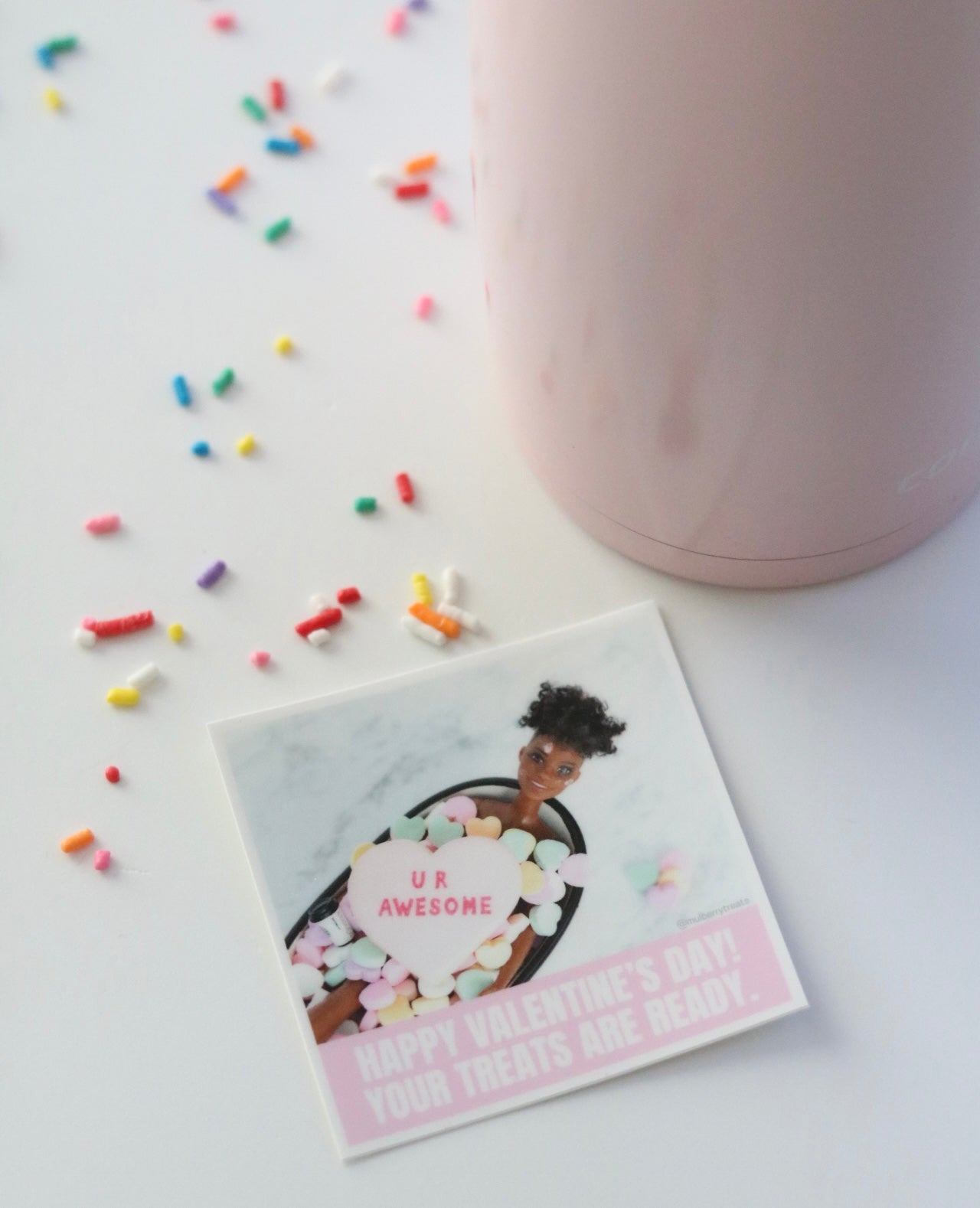 Happy Valentines Treats Sticker