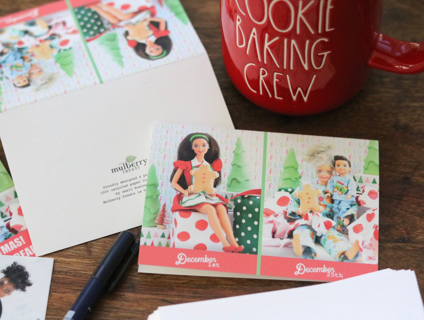 Hot Mess Cookier Christmas Card